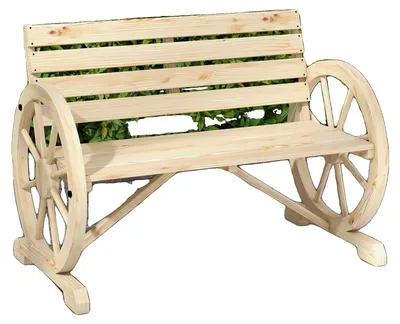 Image de Chaise de jardin, structure métallique robuste, utilisation polyvalente en extérieur, bois naturel