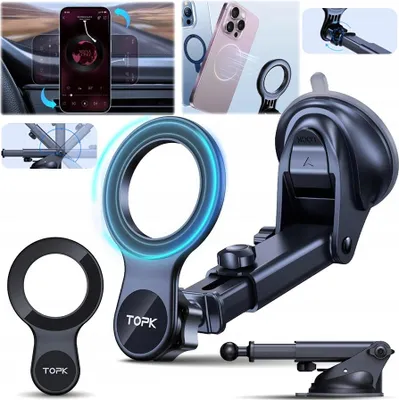 Image de Support magnétique puissant pour téléphone portable, support pour smartphone, téléphone pour voiture
