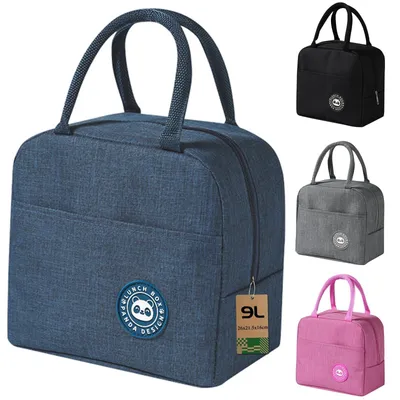 Isolierte Lunchtasche 9 l, blauw, 26x16x21,5 cm