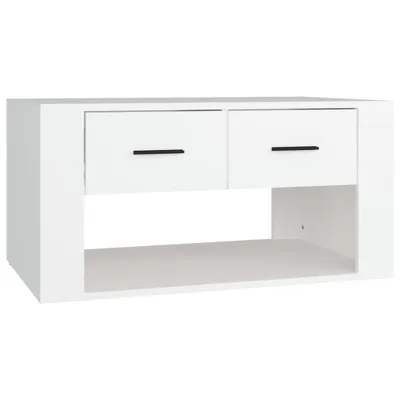 Obrázek produktu pro Konferenční stolek bílý 80 x 50 x 40 cm kompozitní dřevo