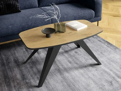 Immagine prodotto di Tavolino SIWIN - nero / rovere lancelot
