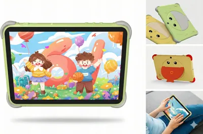Zdjęcie produktu dla Tablet dla Dzieci KODAK KT102 10.1" Android 15 4/64GB 6000mAh 2x Aparat / KT102 Zielony