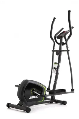 A black and green Zipro Neon magnetic crosstrainer is shown against a white background.