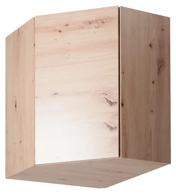Obrázek produktu pro Horní rohová skříňka VALEN - 60x60 cm, dub artisan