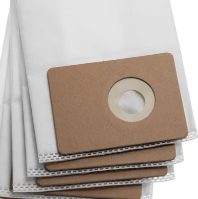 Produktbild von vhbw 10x Staubbeutel kompatibel mit Nilfisk CarpetMaster 212, 215 Staubsauger - 40cm x 13,5cm Weiß