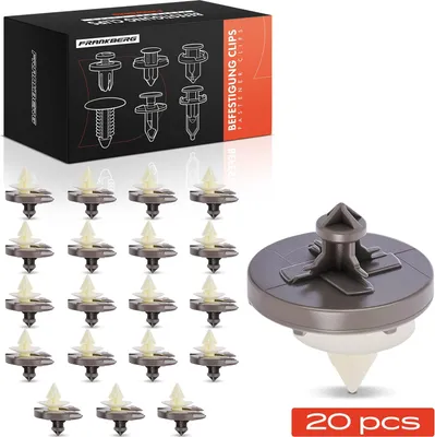 Obrázok produktu pre Frankberg 20x upevňovacie klipy na obloženie dverí pre VW Golf 3 Passat Jetta 3 Vento