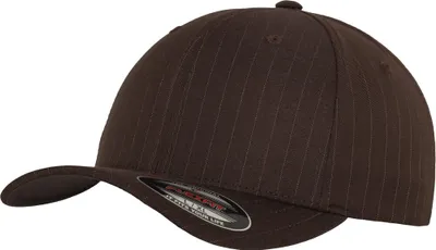 Image de Flexfit Pinstripe Baseball Cap braun S/M