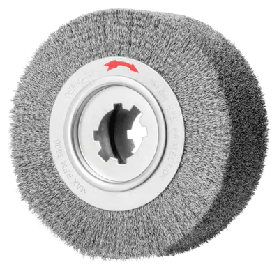 Produktbild von PFERD 43506811, Schleifbürste, Universal, 3600 RPM, Rund, 25 cm, 100 mm
