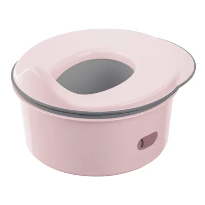 Produktbild von keeeper Babytopf deluxe 3in1, Töpfchen + Toilettensitz + Hocker, 30 x 34 x 18,5 cm, Miro Pure, Pink (Nordic Pink)