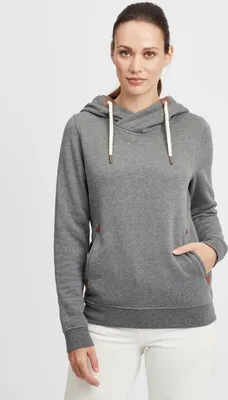 Produktbild von OXMO OXVicky Hood Damen Kapuzenpullover Hoodie Pullover mit Kapuze