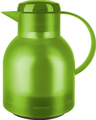 Produktbild von emsa Isolierkanne SAMBA 1 Liter Quick Press, Farbe transluzent-hellgrün