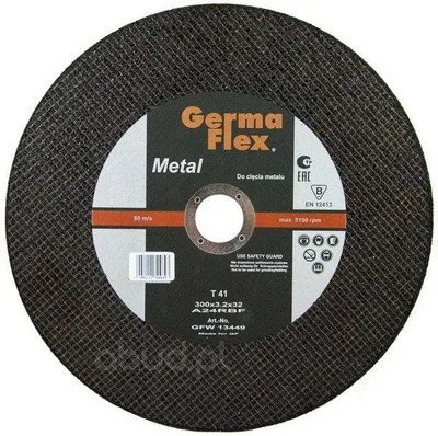 Produktbild von Germaflex Trennscheiben für Metall 300mm 10 Stück