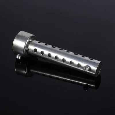 Produktbild von Universelle Auspuffanlage silber 42mm mit Dämpfereinbau