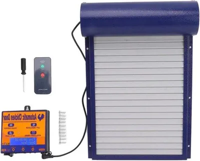 Produktbild von Aluminium Küchenkipperventilator mit Schaltplan, Automatik und Fernbedienung, in Blautöne.