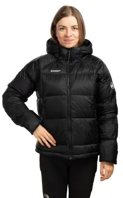 Produktbild von Glacier Glow IN Hooded Jacket Women, Daunen Jacke Damen - Mammut, Farbe:black, Größe:L