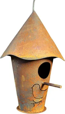 Produktbild von Vogelhaus Hütte Edelrost