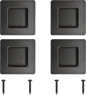 Immagine prodotto di Tende RVS per cassone di carico, 4 pezzi, nero opaco, 70 mm