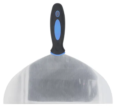 Produktbild von Edelstahl-Spachtelschaber, Tapetenfarbe, Abziehbilder, Putz mit Aufhängeloch für Trockenbau-Reparatur, 25,4 cm