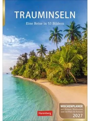Produktbild von Trauminseln Wochenplaner 2027 - Eine Reise in 53 Bildern