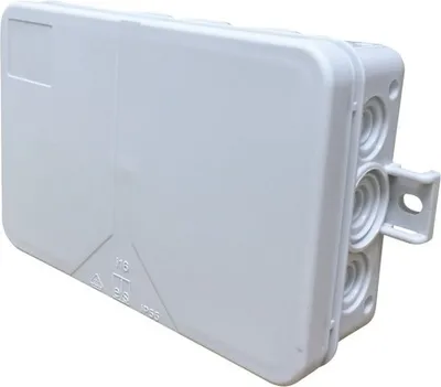Produktbild von Spelsberg Feuchtraum Verbindungsdose IP55 130x85x37 mm grau 33391601 ohne Klemmen 16 Einführungen