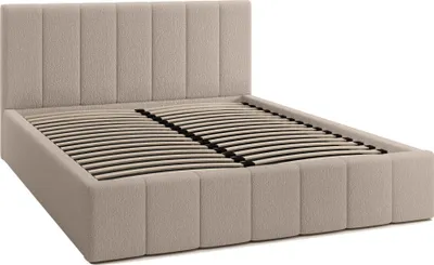 Produktbild von FEDVE Polsterbett Doppelbett Handorf Schlafzimmer Bett Bettkasten 160x200 cm Beige (Anthology 02)