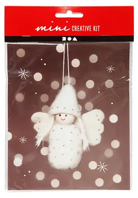 Produktbild von Mini-Bastelset „Engel zum Aufhängen“