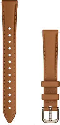 Garmin 010-13302-20 Lily 2 Wechselarmband Leder Coyote Tan 14 mm 1