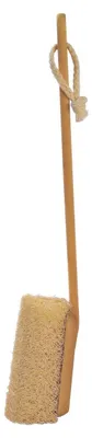 Produktbild von Croll & Denecke Massagebürste aus Luffa mit abnehmbarem Stiel