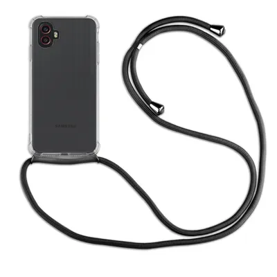 Produktbild von Handykette für Samsung Galaxy Xcover 6 Pro Handyhülle mit Band Hülle mit Kordel Schwarz