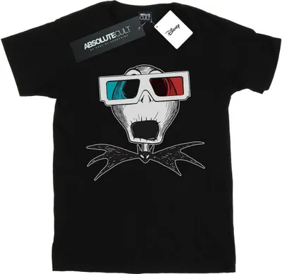 Produktbild von Disney - "Nightmare Before Christmas" T-Shirt für Damen BI41604 (4XL) (Schwarz)