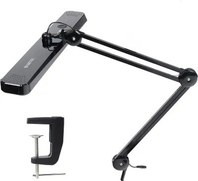 Obrázok produktu pre Stolná lampa WETEC ECO 405-B, hranatá, s funkciou stmievania (zväčšovacia lampa)