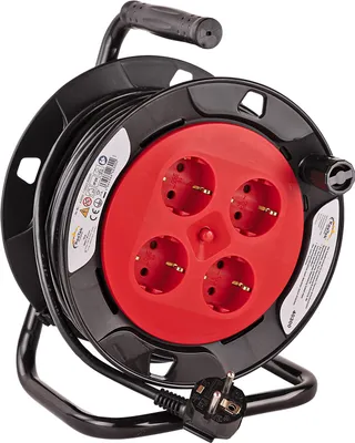 Kabeltrommel Kabelrolle Verlängerungskabel 10 Meter 4-fach Steckplatz H05VV-F 3G1,5mm² IP20 Werkstatt Gartenhaus Garage Hobby Keller Wohnwagen Wohnmobil günstig online kaufen 398190 40300 4066986403002 Stabilo-Fachmarkt.de