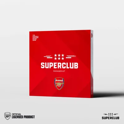 Obrázok produktu pre Superclub – Súprava manažéra tímu Arsenal – kartová hra – anglická verzia