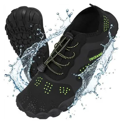 Immagine prodotto di Trizand 27485 Scarpe da acqua antiscivolo 5 mm, taglia 45, nere