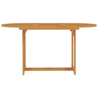 Produktbild von vidaXL Gartentisch 150x90x75 cm Teak Massivholz