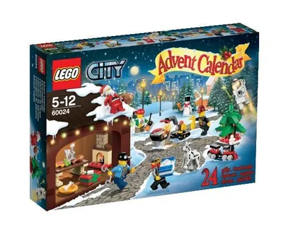 Produktbild von LEGO City 60024 Adventskalender