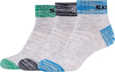 Produktbild von Skechers 3PPK Wm Mesh Ventilation Quarter Socks SK42022-9200, Socken, für Mädchen, Grau