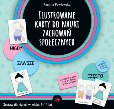 Produktbild von Ilustrowane karty do nauki zachowań społecznych