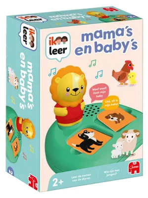 Produktbild von Jumbo Ik Leer - Mama's en Baby's, 2 Jahr(e), Mit Ton, Batterien erforderlich, AA, Karton, Kunststoff