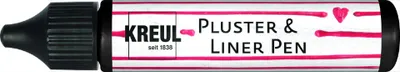 Produktbild von Kreul PicTixx Pluster & LinerPen schwarz 29 ml