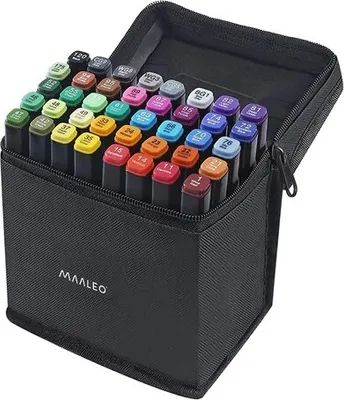 Obrázok produktu pre Maaleo 14104 Sada obojstranných fixiek 40 ks
