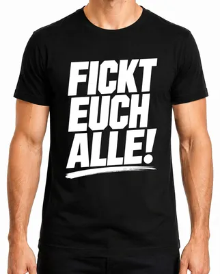 Imagen del producto de Camiseta para hombre, color , talla 3XL, con el texto: "Que os jodan a todos. Divertido. Provocativo. Regalo. Declaración. Sarcasmo."