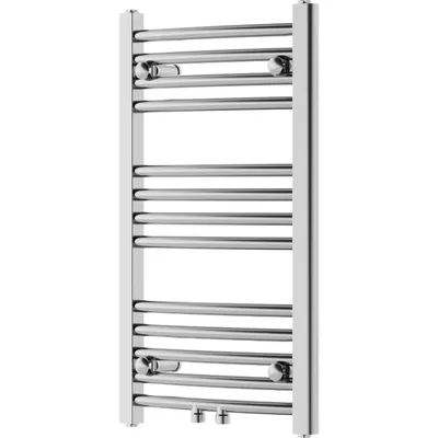 Zdjęcie produktu dla Mexen Ares grzejnik łazienkowy 700 x 400 mm, 189 W, chrom - W102-0700-400-00-01