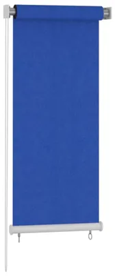 Obrázok produktu pre vidaXL Vonkajšia roleta 60x140 cm Modrá HDPE