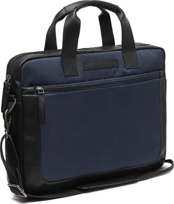 Immagine prodotto di The Chesterfield Brand cartella borsa a tracolla con scomparto per laptop Narvik Business Bag Navy blu scuro