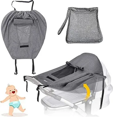 Image de Housse de protection pour poussette ou landau