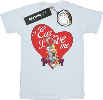 Produktbild von Looney Tunes - "Valentine's Day Love Me" T-Shirt für Herren BI34921 (XL) (Weiß)