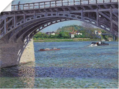 Produktbild von ARTland Poster Die Brücke bei Argenteuil. Um 1883 Größe: 60x45 cm