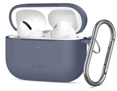 Immagine prodotto di Tech-Protect - Gancio in silicone per Apple AirPods Pro 3, azzurro