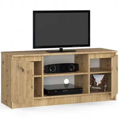Zdjęcie produktu dla AKORD Furniture Factory OP0LRTV120ART, Dąb, 2 pół., Matowy, 2 drzw., 400 mm, 1200 mm